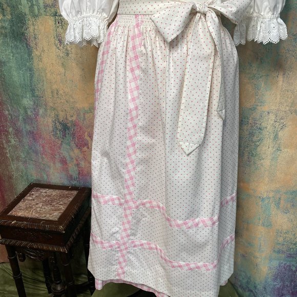 📌Original traditional high-quality Austrian Dirndl with Blouse and Apron - Picture 3 of 16